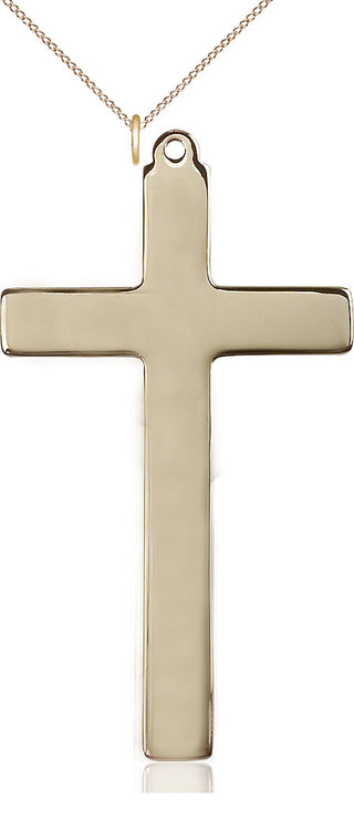 14kt Gold Filled Choir Cross Medal Catholic Jewelry