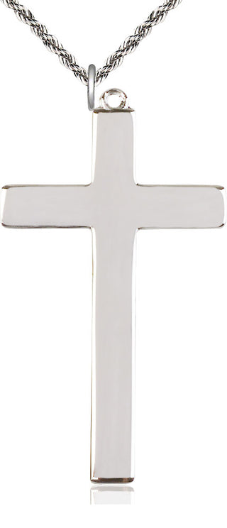 Sterling Silver Choir Cross Medal Catholic Jewelry