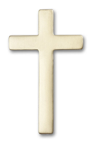 Gold Finish Choir Cross Visor Clip