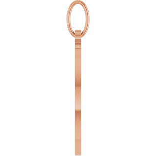 14K Rose Chai Pendant