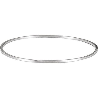 Sterling Silver 1.8 mm Bangle 7 3/4" Bracelet