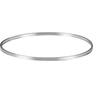 Sterling Silver 2.6 mm Bangle 7 3/4" Bracelet