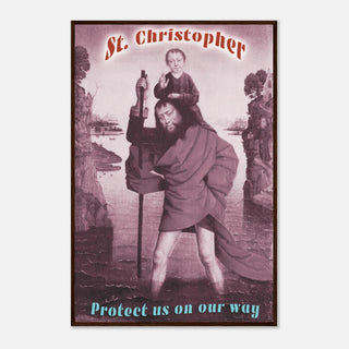 St. Christopher Prayer Framed Print - view 15