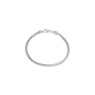 Sterling Silver 3 mm Snake 7 1/2" Chain