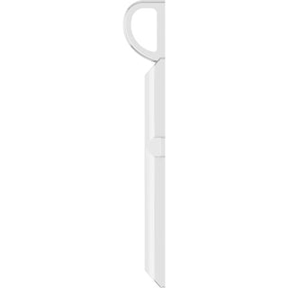 Sterling Silver Knife-Edge Cross Pendant