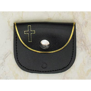 12-Pack - Brown Rosary Pouch 3 x 2-1/2-inch