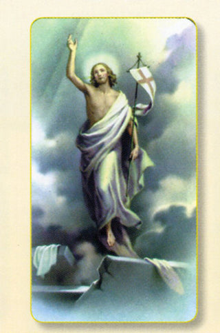 100-Pack - Easter Resurrection Holy Card