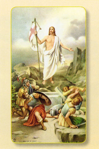 Easter Holy Card Of The Resurrection - 100-Pack