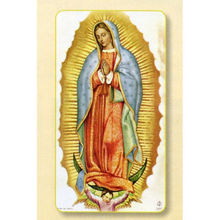 Our Lady Of Guadalupe Holy Card - 100-Pack