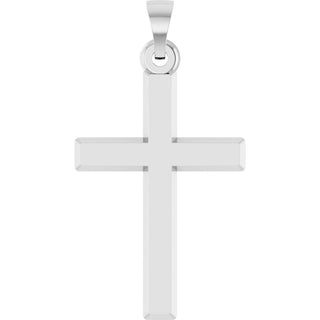 Platinum Cross Pendant