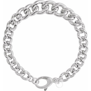Graduated Curb Chain Bracelet