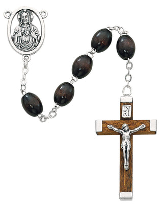 Brown Wood Rosary