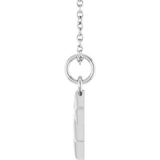 Sterling Silver Star Of David 16-18" Necklace