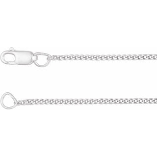 1.35 mm Diamond-Cut Curb Chain