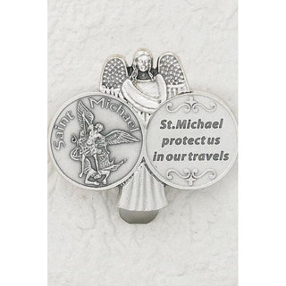 3-pack - Saint Michael Protect Us - Visor Clip