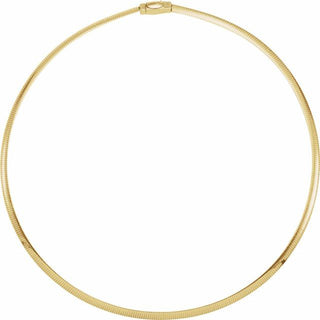 3 mm Reversible Omega Chain