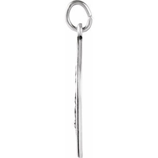 Sterling Silver 25 mm St. Joseph Medal  