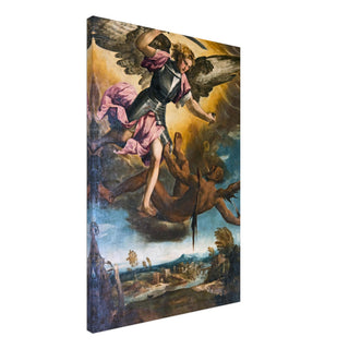 St. Michael the Archangel Victory Canvas Print - view 2
