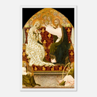 Renaissance Coronation of the Virgin Framed Print - view 2