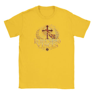 In Hoc Signo Vinces Gold and Crimson T-Shirt - view 7