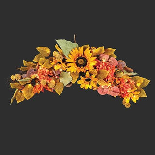 36-Inch 50L Sunflower Swag
