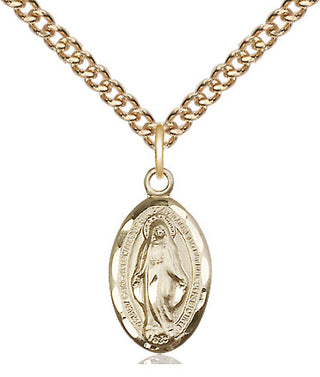 14kt Gold Filled Miraculous Medal Religious Jewelry