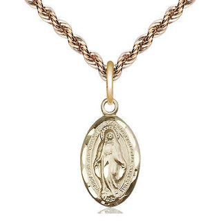 14kt Gold Filled Miraculous Medal Religious Jewelry