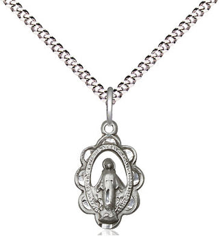 Pewter Miraculous Medal Religious and Catholic Jewelry