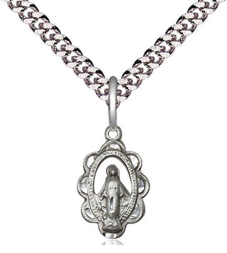 Pewter Miraculous Medal Religious and Catholic Jewelry