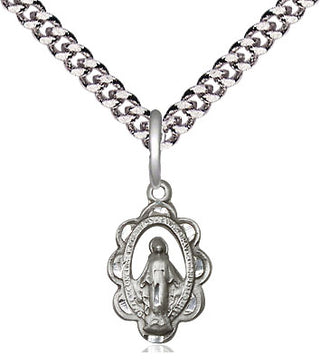 Pewter Miraculous Medal Religious and Catholic Jewelry