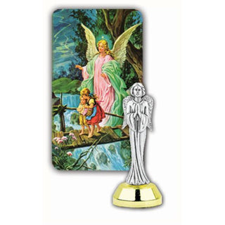 Guardian Angle Auto Statue With Prayer Card 3-Pack