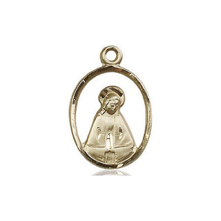 14kt Gold Madonna Medal