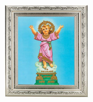 Dinino Nino In Ornate Silver Frame 10" X 12"