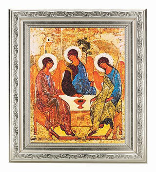 The Trinity Ornate Silver Frame 10" X 12"