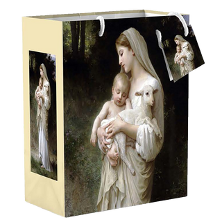 6-pack - Mother and Child L'inoncence Gift Bag - Extra Large