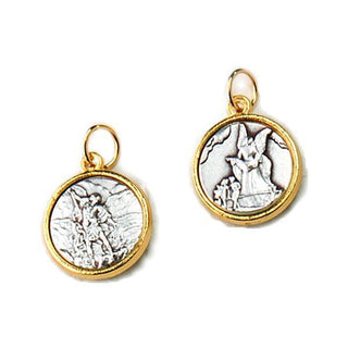 Double-sided, Two-tone Medals - Saint Michael/Guardian Angel 25-pack