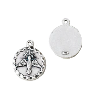 Bulk Silver Tone Confirmation Medals