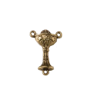 Bulk Bronze Tone First Holy Communion Center