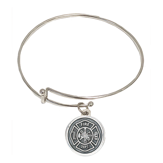4-pack - Fireman/Insignia Bangle Bracelet