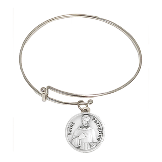 4-pack - St. Peregrine Bangle Bracelet