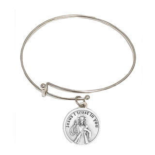 4-pack - Divine Mercy Bangle Bracelet