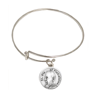 4-pack - Padre Pio Bangle Bracelet