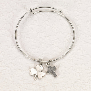 4-pack - Irish Charm Bangle Bracelet