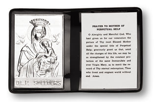 Our Lady Ph Plaque In Folder 10-Pack