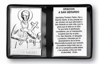 St Gerard Plaque In Folder Spanish 10-Pack