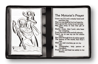 St Christopher Plaque In Case 10-Pack