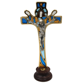 God the Father Two tone Standing Crucifix