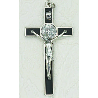 4.5 Inch Black Saint Benedict Hanging Wall Cross