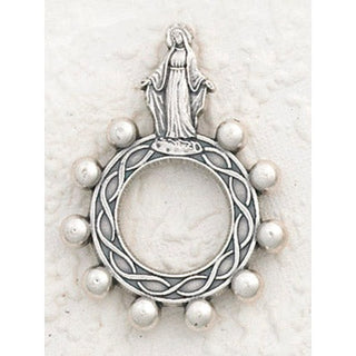 12-Pack - Lady of Grace Silhouette Finger Rosary