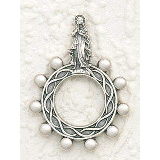 12-Pack - Immaculate Heart of Mary Silhouette Finger Rosary